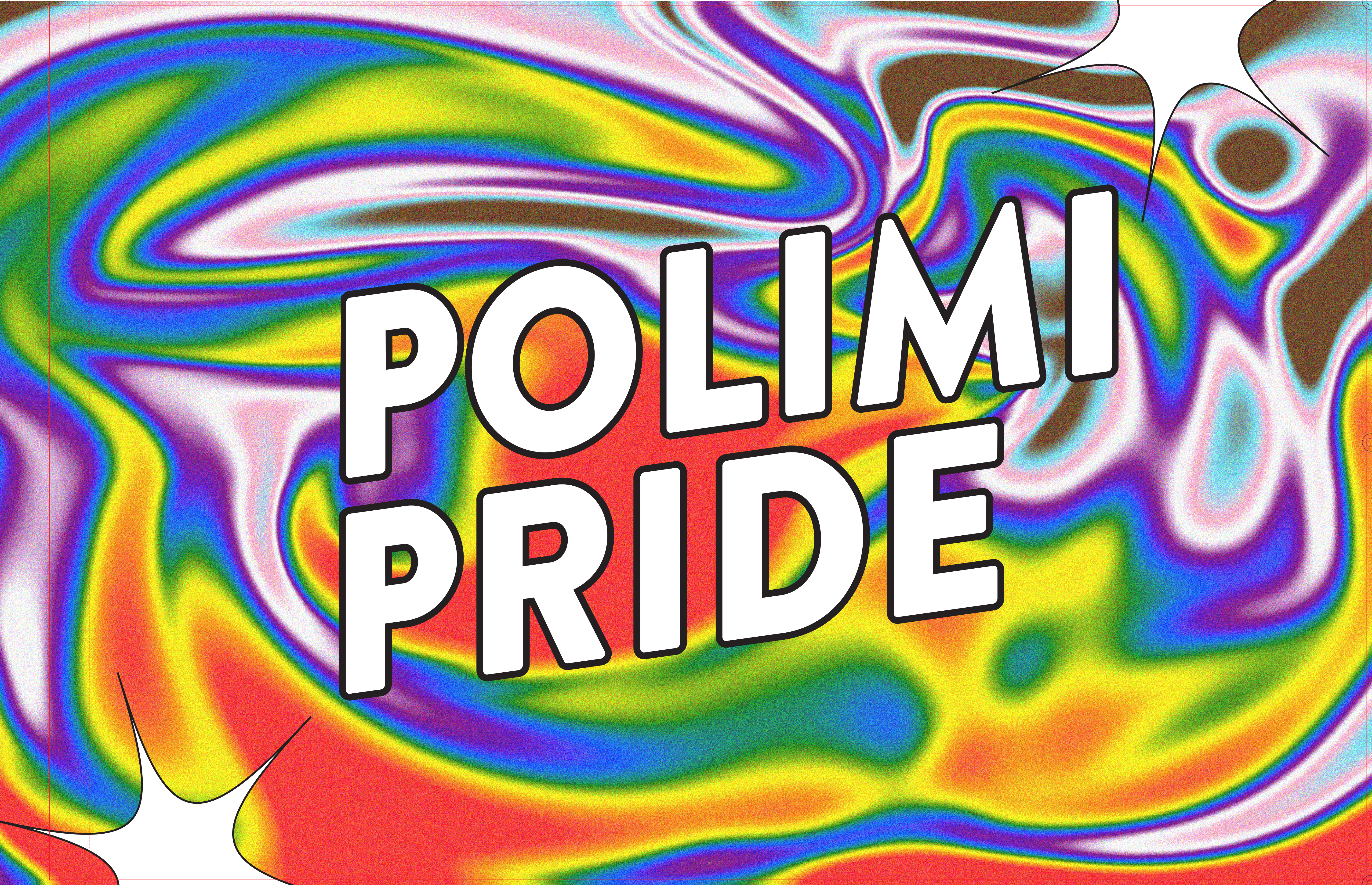 Le grafiche del Polimi Pride 2023